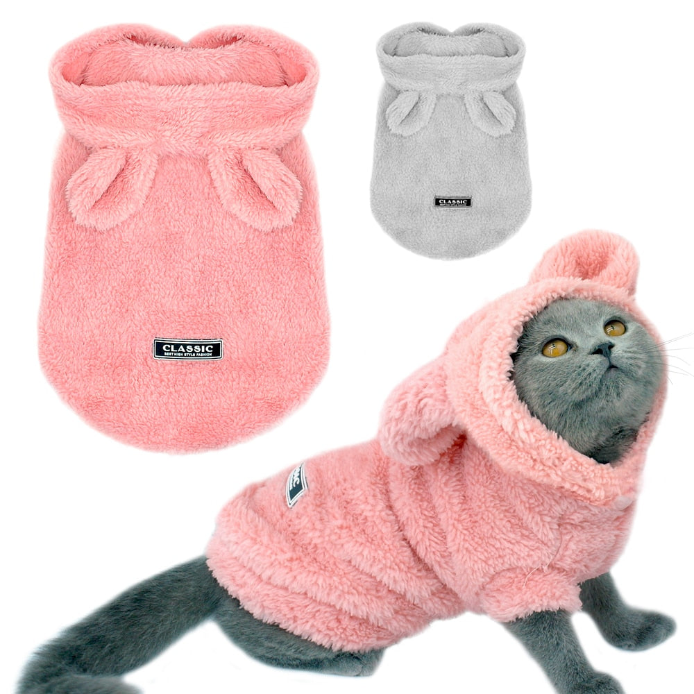Winter Coat Cat Clothes
