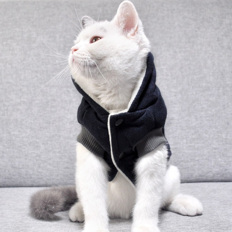 Winter Thick Clothes for Cats