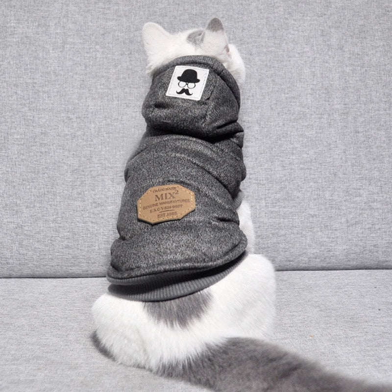 Winter Thick Clothes for Cats