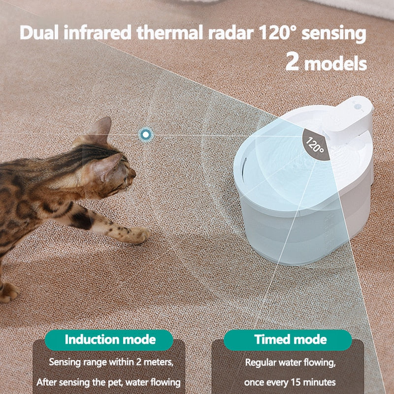 Wireless Cat Water Fountain