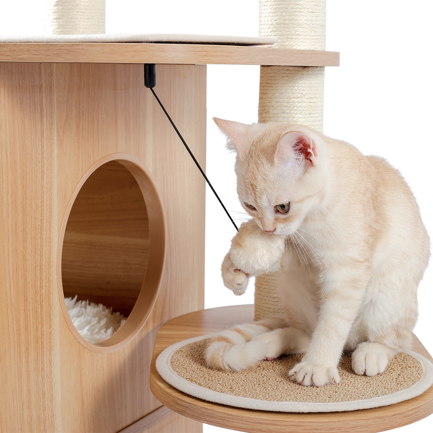 Wooden Cat Tree