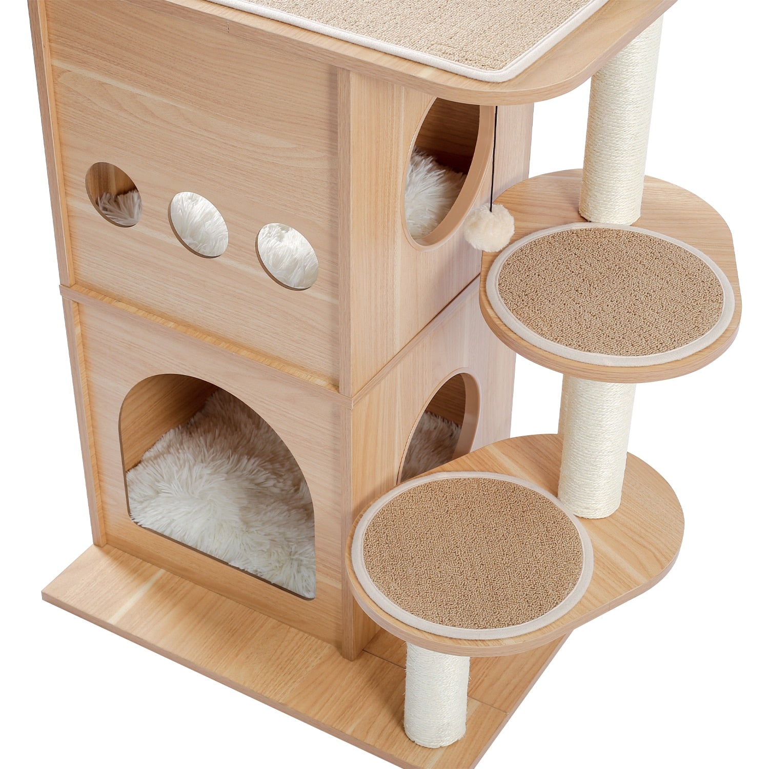Wooden Cat Tree
